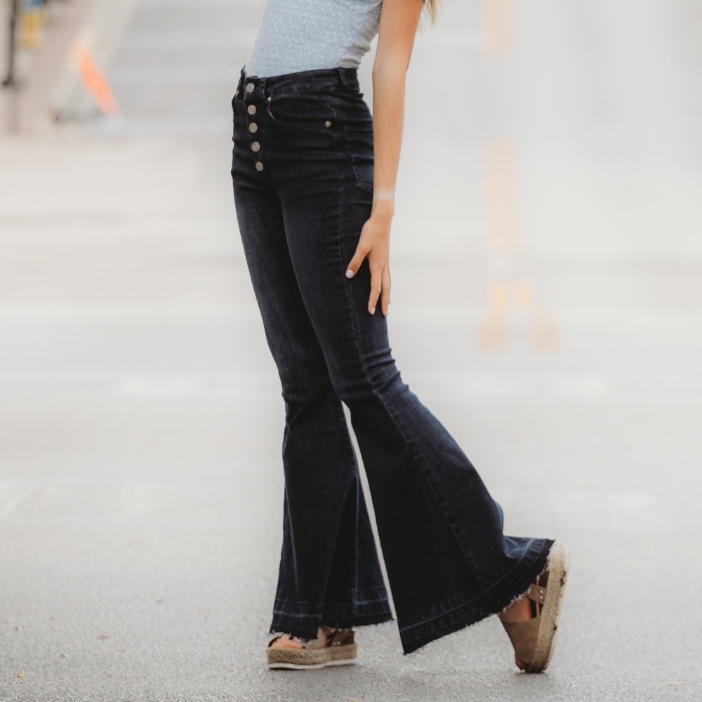 Altar’d State Black Flare Jeans